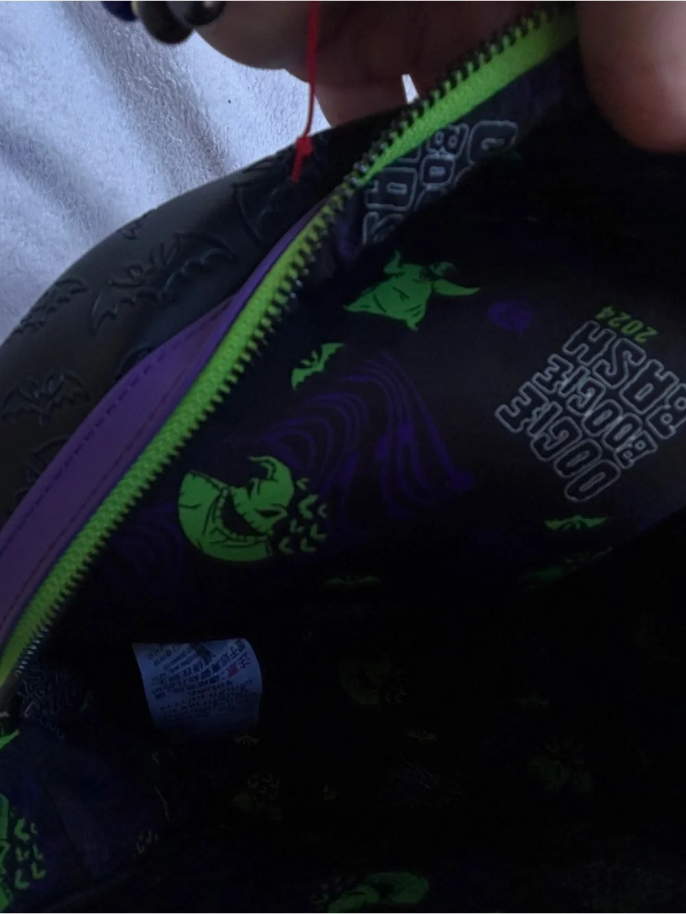 Disney Parks Oogie Boogie Bash 2024 Loungefly Backpack